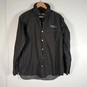 Harley Davidson button down collar shirt size Medium Men
